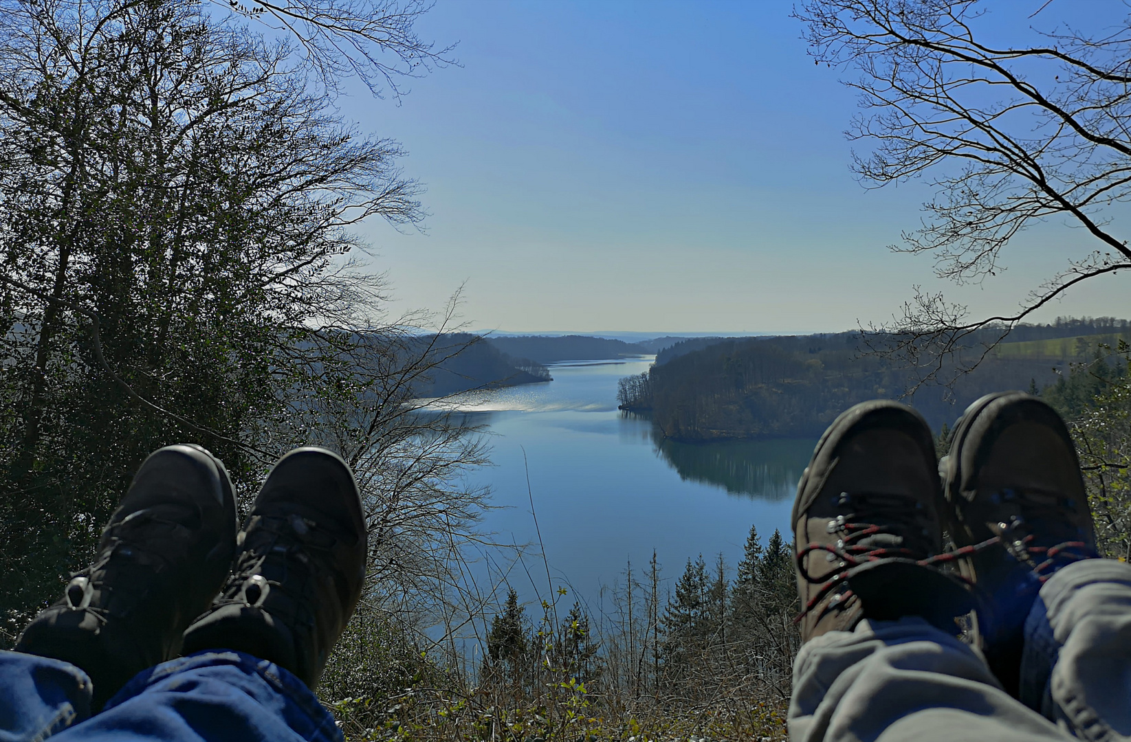 Im Visier " Am See - wann ist endlich Frühling"