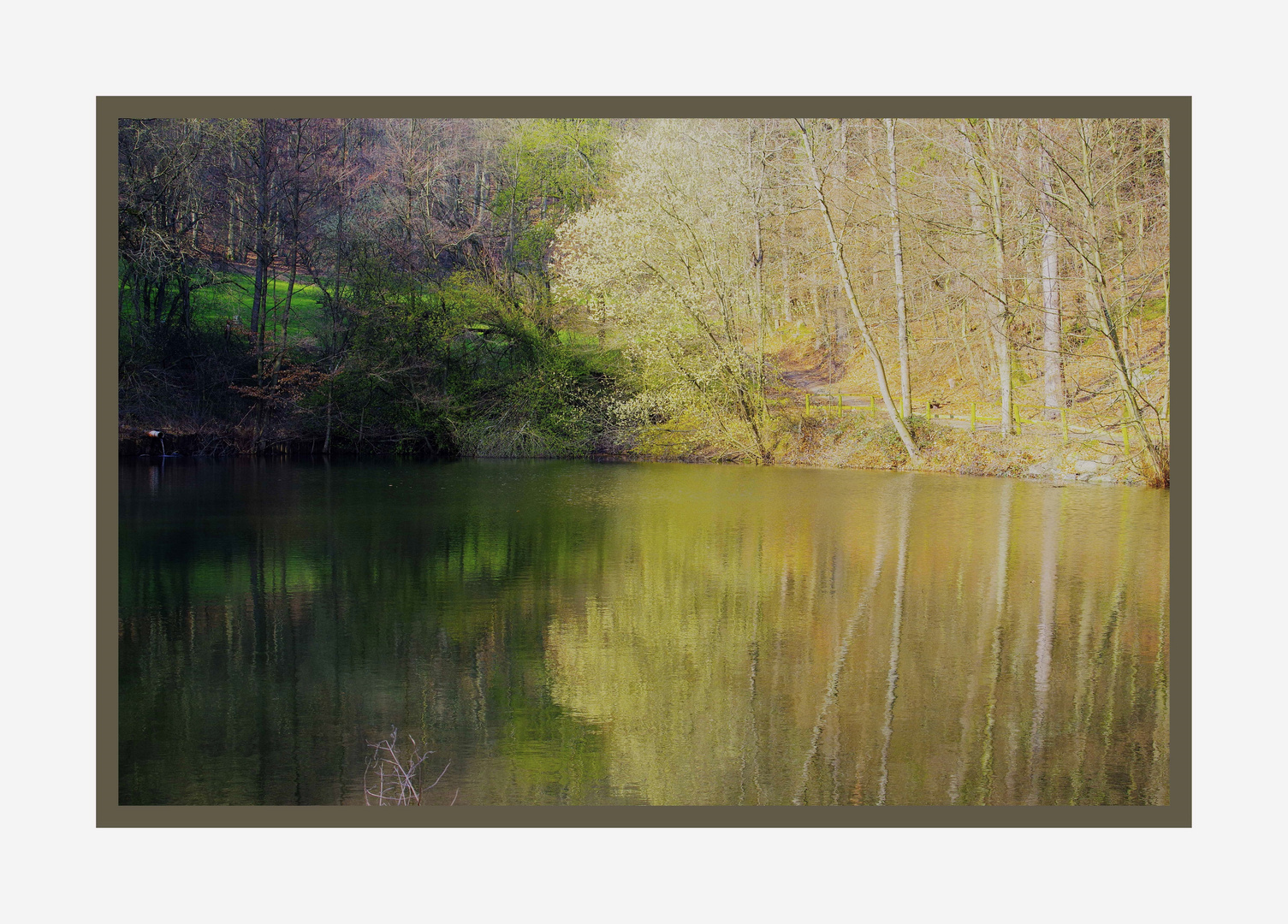 Im Visier: Am See-wann ist endlich wieder Frühling?