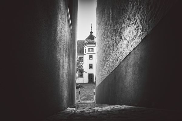 Im Visier " das kleinste Gässchen"