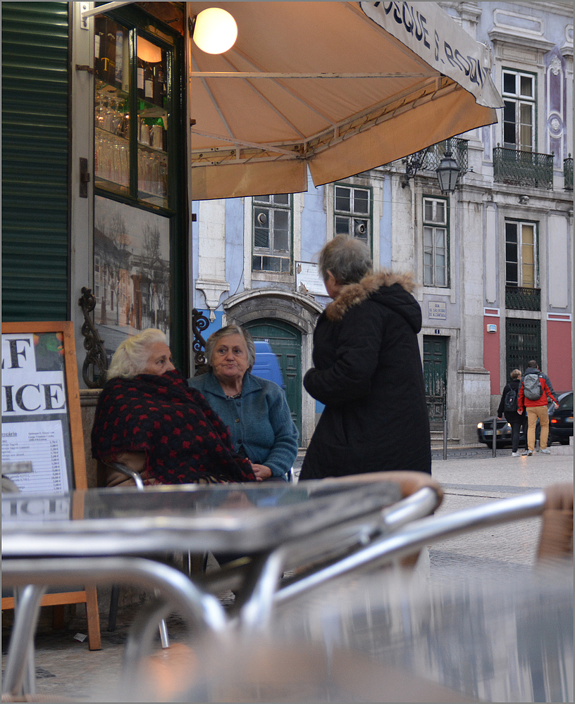 Im Visier: "heimlich" - Lisboa - Quiosque Sao Roque