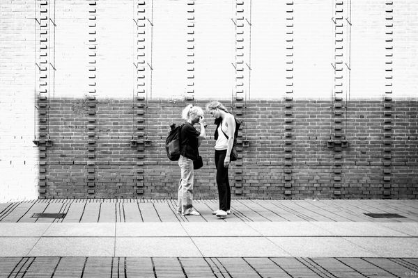 Im Vorbeigehen ..., Begegnung ...