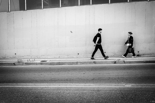 Im Vorbeigehen ..., Begegnung ...