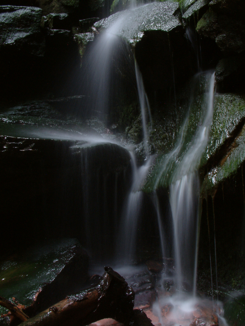 Im Wald da rauscht ein Wasserfall