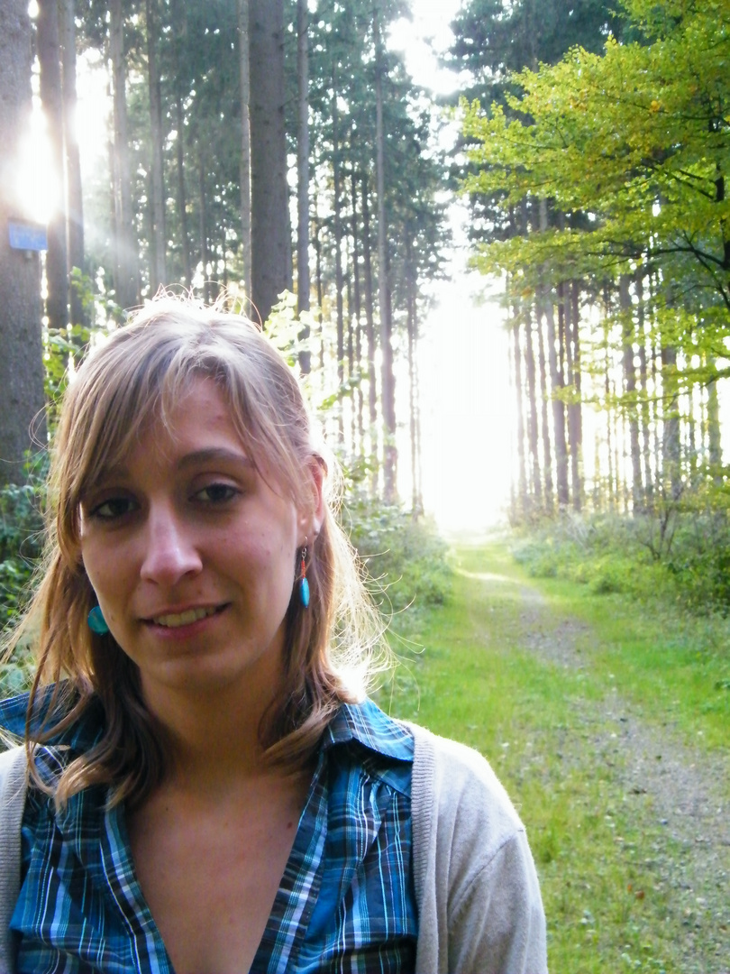 im wald mit anka - first shooting