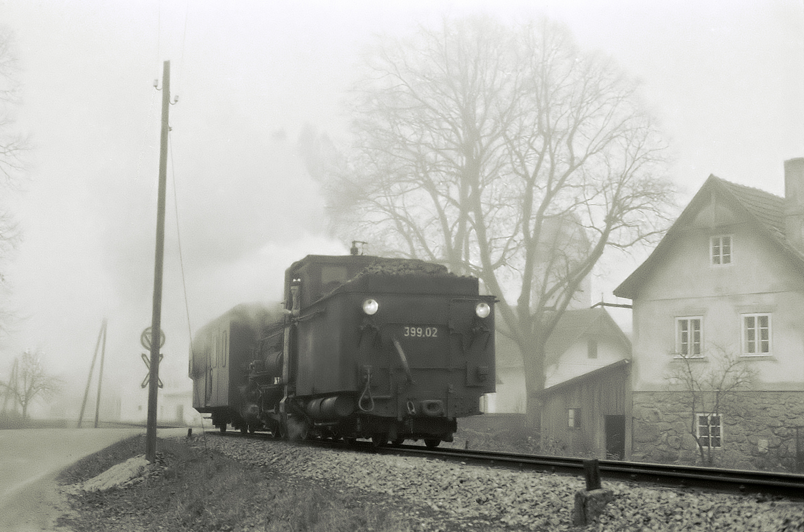 Im Waldviertel hat's Nebel