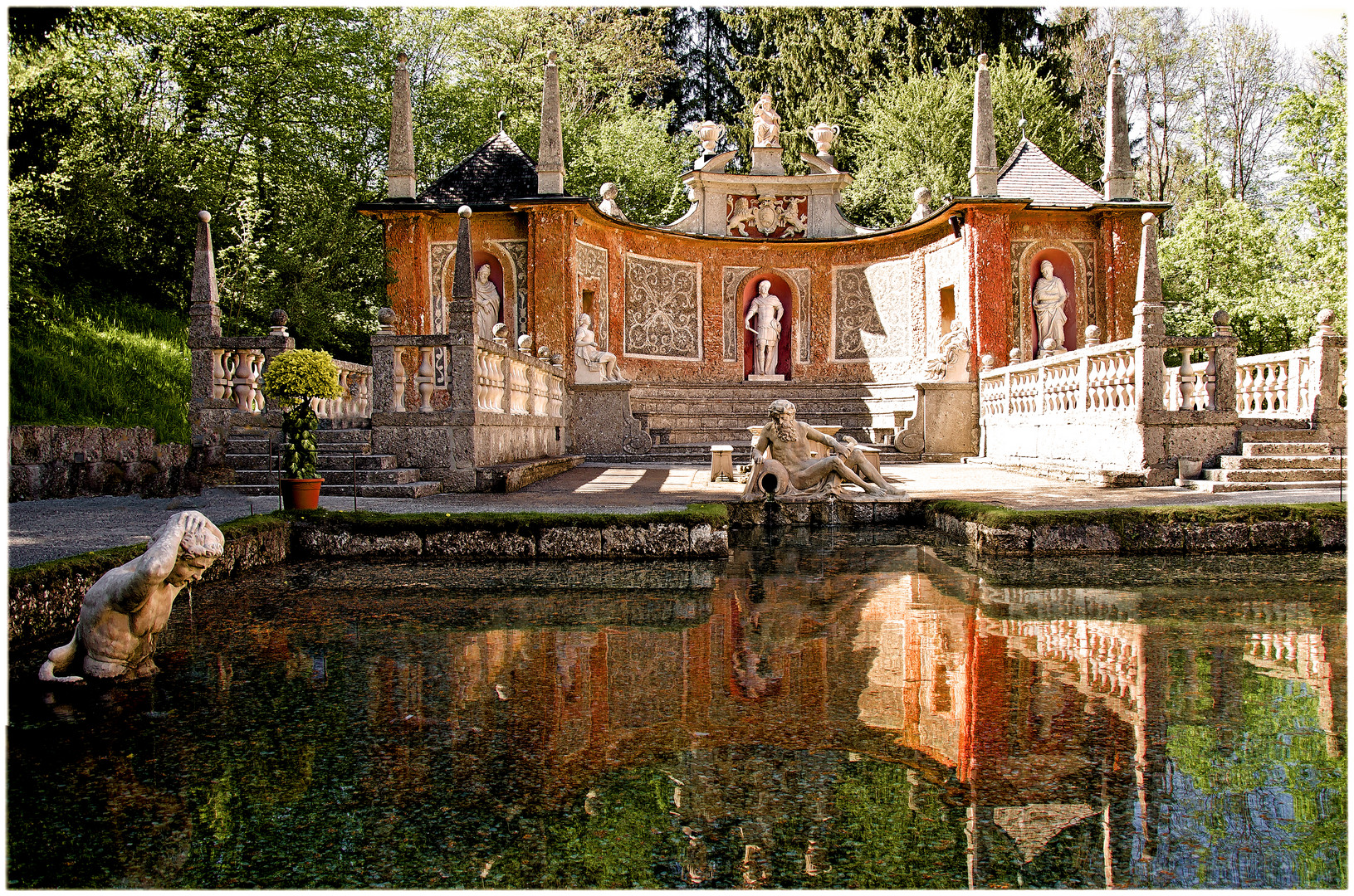 Im Wassergarten