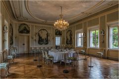 Im Watteau-Saal ... Schloss und Park Pillnitz