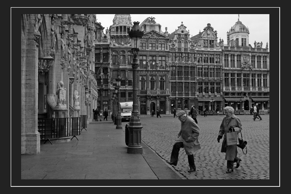 im Weihnachtstress Grande Place