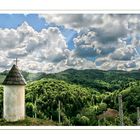 Im Weinberg steht eine Kapelle