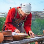 Im Wikinger-Dorf  in Bork Havn leben heute noch Wikinger (3) 