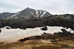 Im wildromantischem Lavafeld Laugahraun