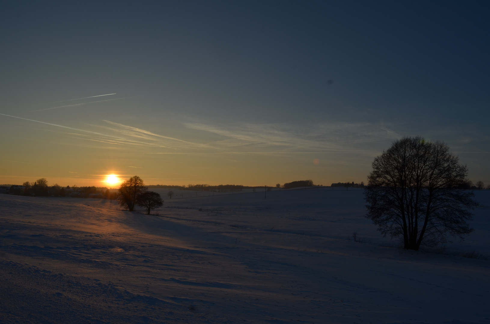 Im Winter sieht es gleich ganz anders aus