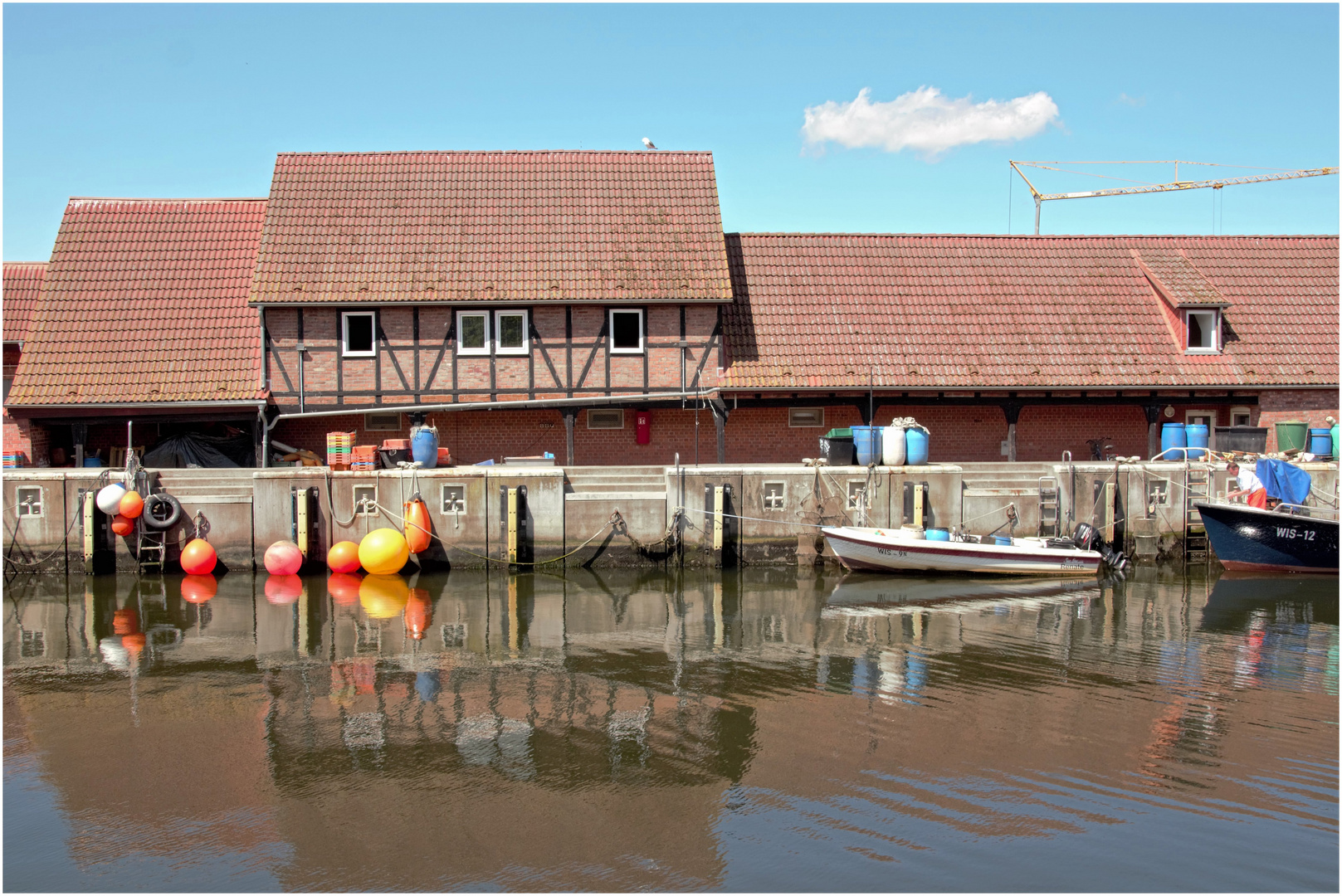 im Wismaraner Hafen