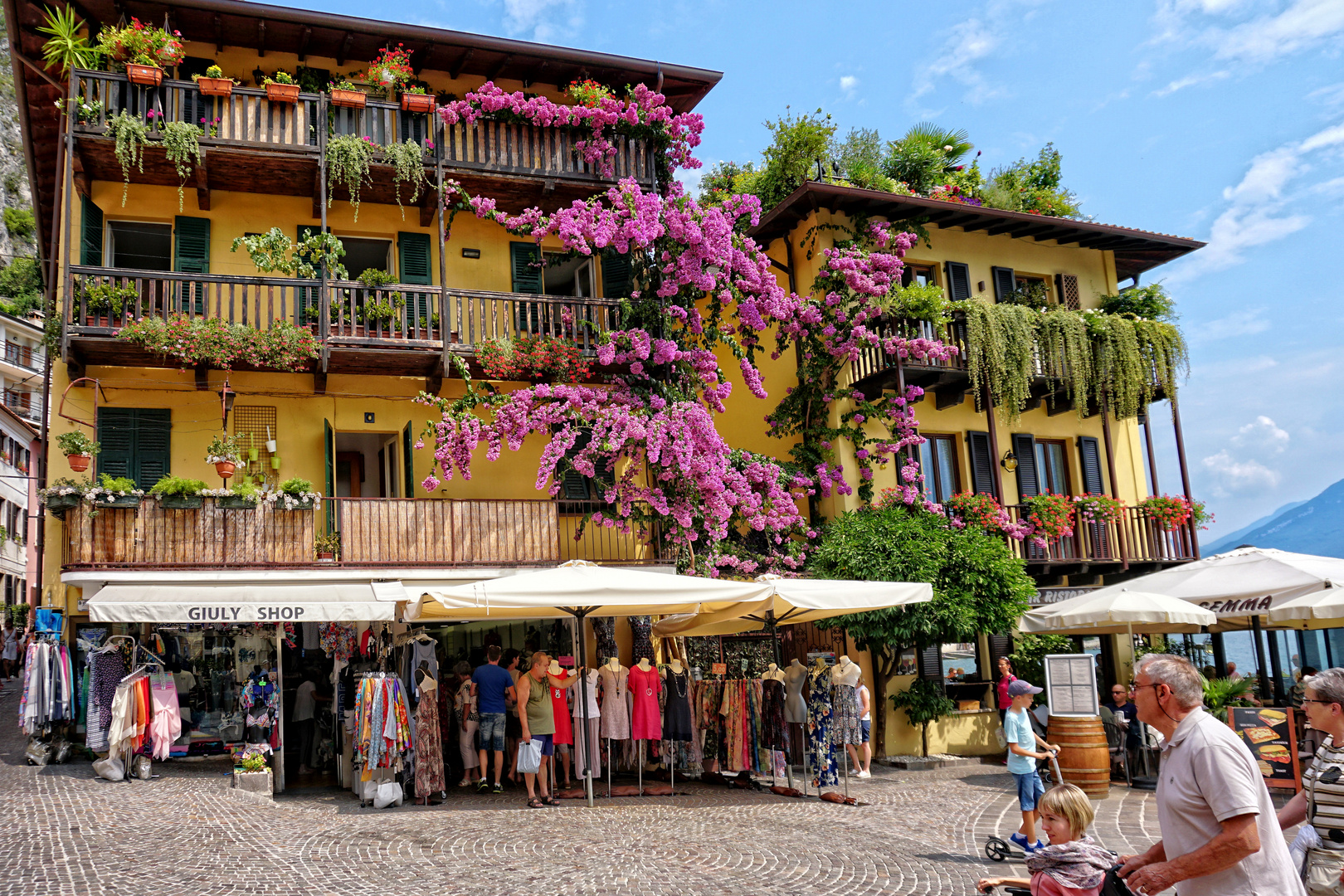 Im wunderschönen Limone am Gardasee