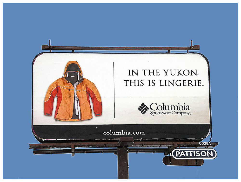 "Im Yukon ist dies Reizwäsche"
