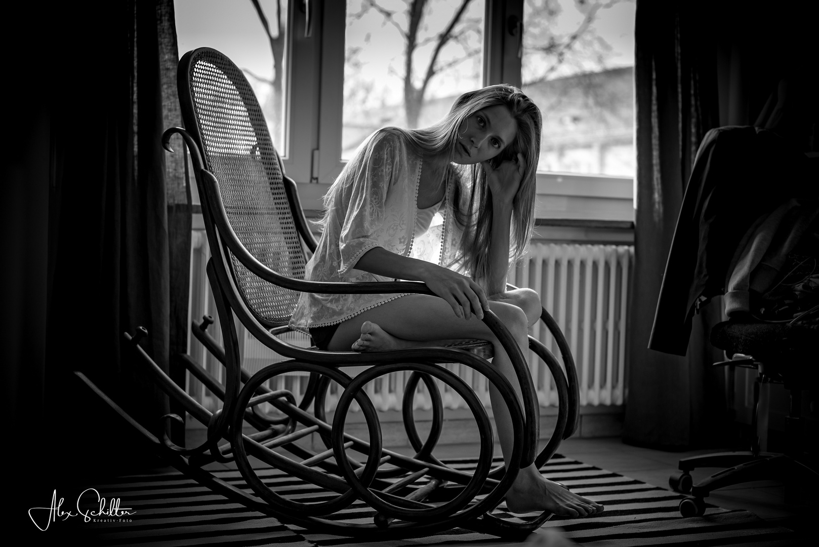 im Zimmer...der Schaukelstuhl..." Foto & Bild | indoor, zimmer