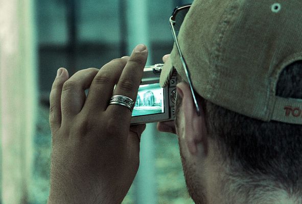 Im Zoo 8: Fotografieren im Elefantenhaus