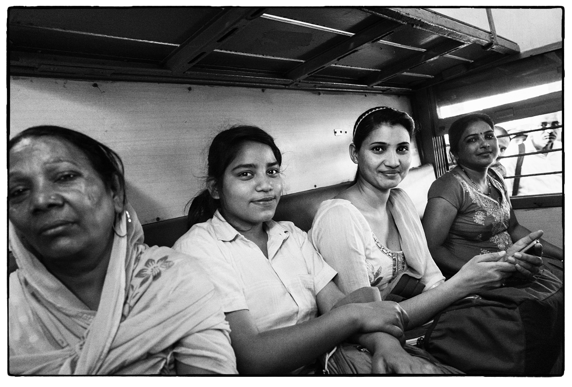 im Zug nach Mumbai