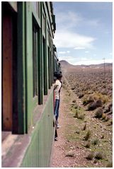 Im Zug über den Altiplano