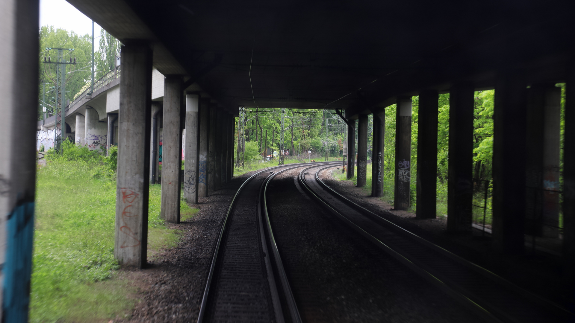 Im Zulauf auf München Ost...