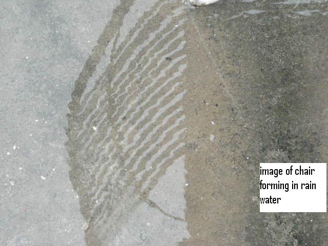 Image in Rain water