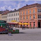 imagen de mi nueva cámara XII - Meiningen, la plaza mayor, aquí se vende salchichas fritas