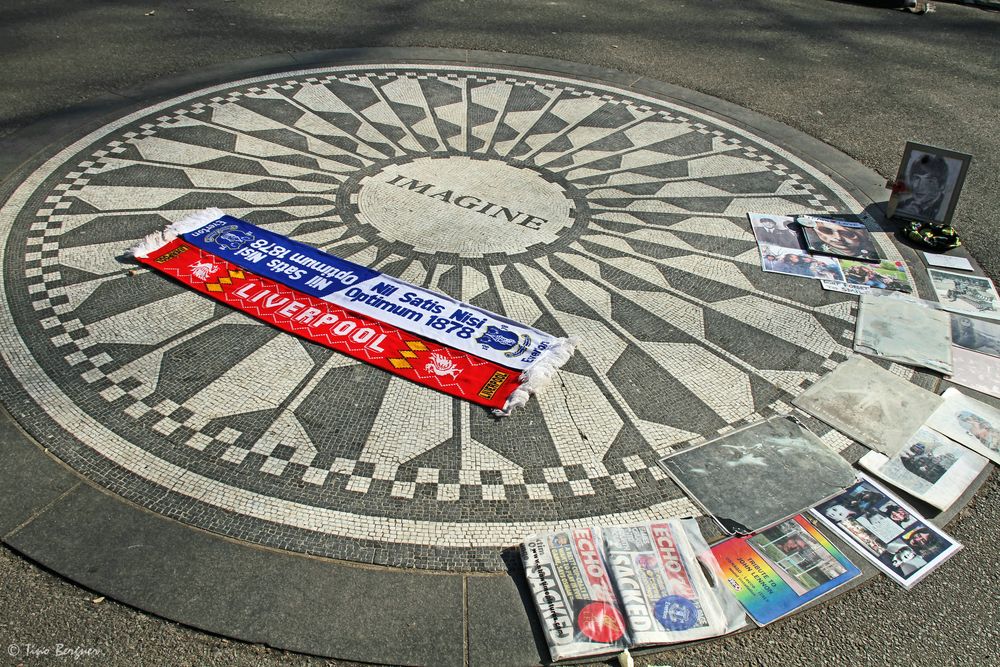 Imagine - Strawberry Fields NYC