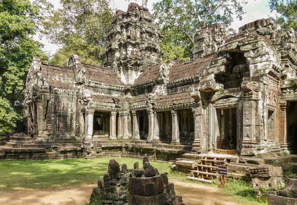 ...Imagines aus dem Ta Prohm Tempel...