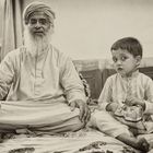 Imam Abdul Aziz Ghazi mit Adoptivsohn