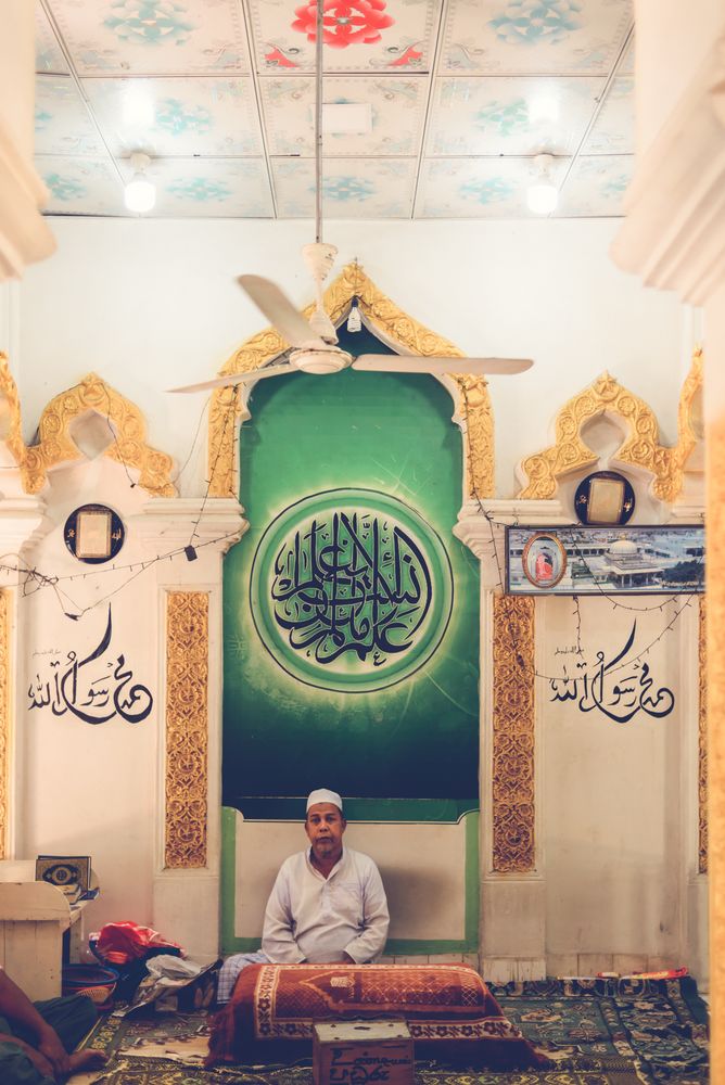 Imam der Moschee von Kataragama