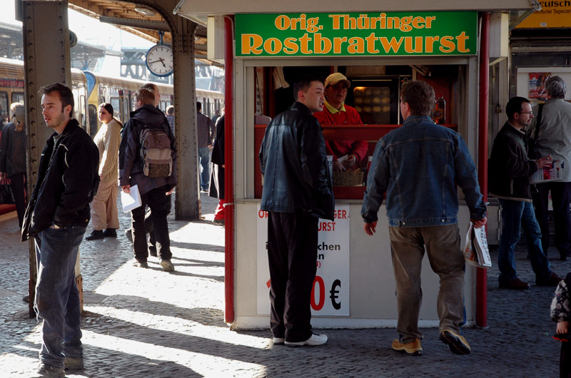 Imbiss auf dem Ostkreuz