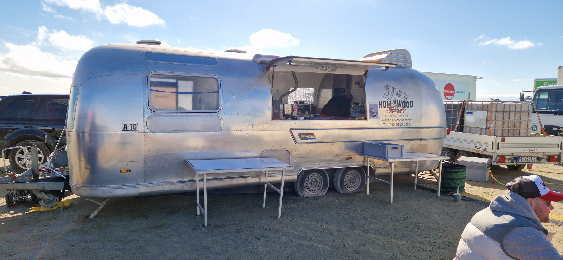 IMBISS STAND AM STRAND VON ST PETER ORDING