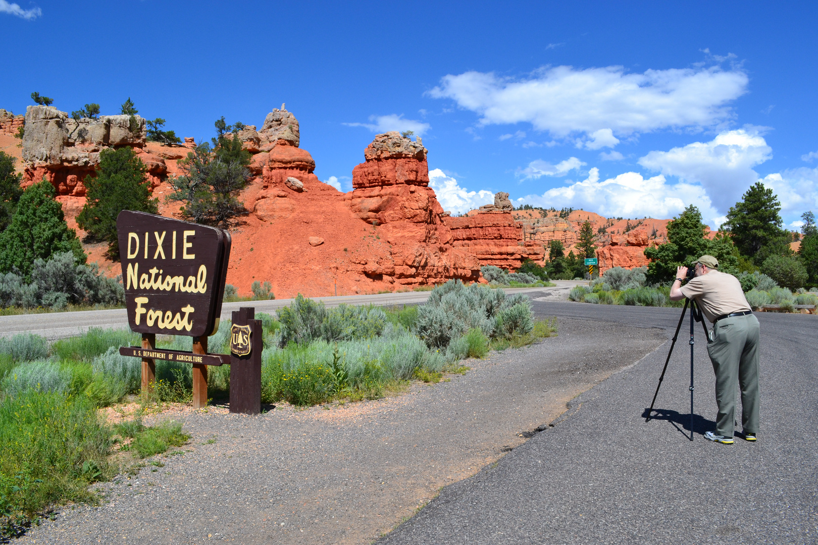 Imitando Ansel Adams - Utah 2011