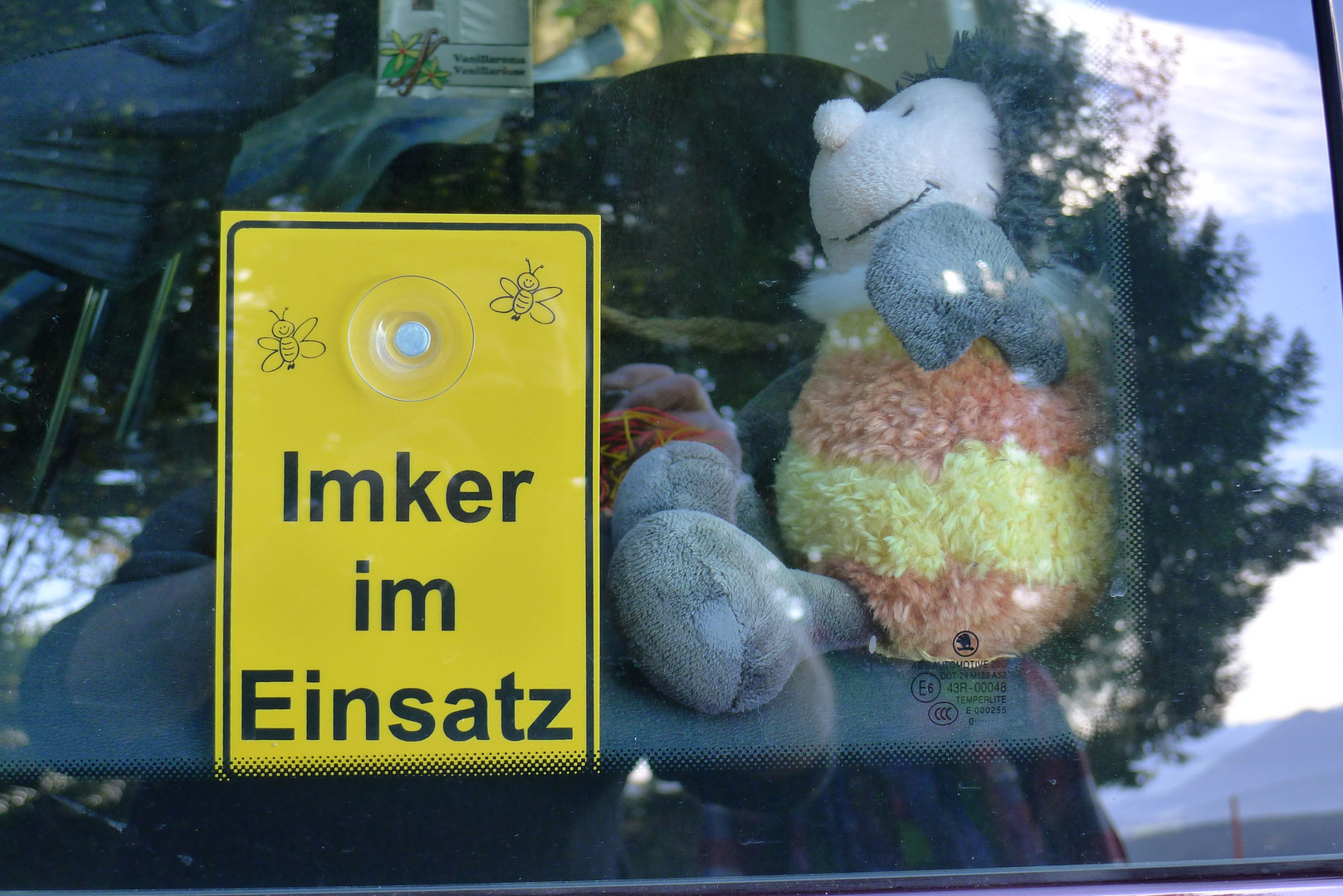 Imker im Einsatz