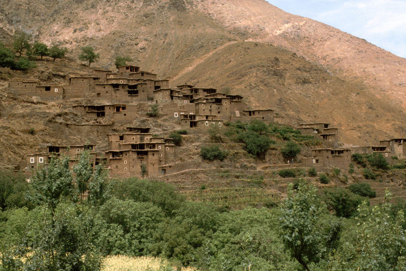 Imlil-Ein Dorf im Hohen Atlas