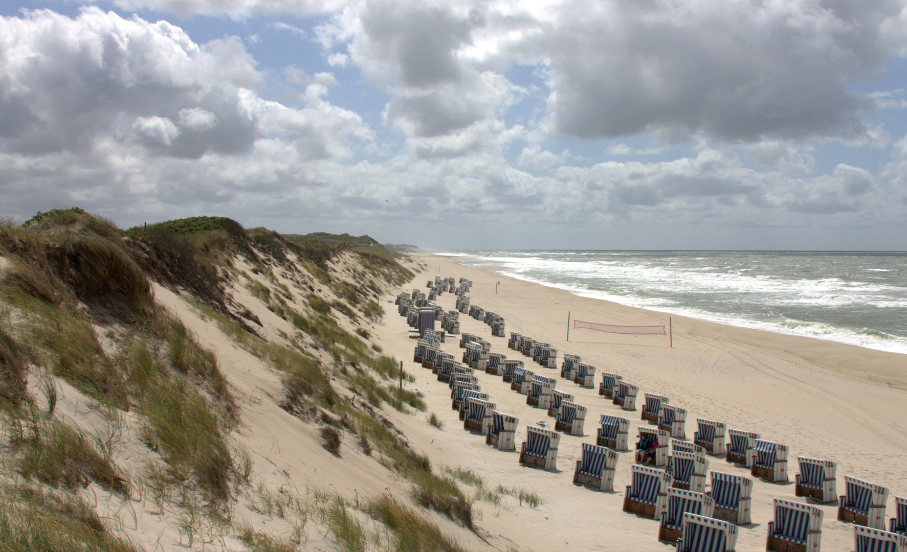 ...immer am Strand entlang!