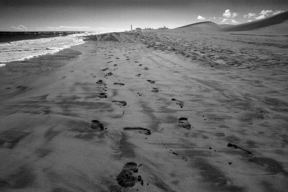 Immer am Strand lang!