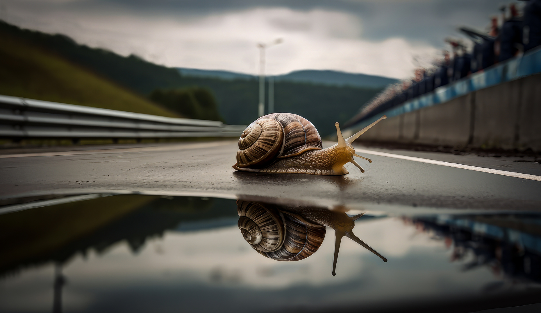 Immer auf der Überholspur Foto & Bild art, spezial, strasse Bilder