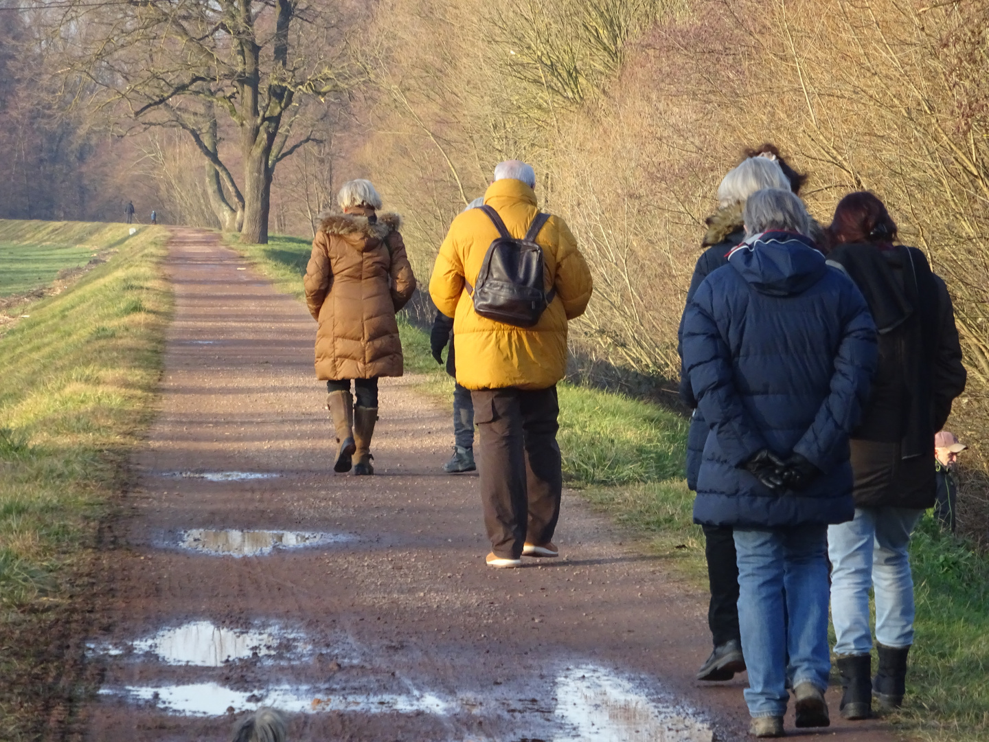 Immer auf guten Pfaden mit den forschen Waden