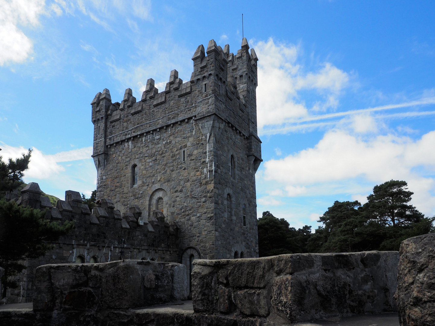 Immer blauer Himmel in Irland ....