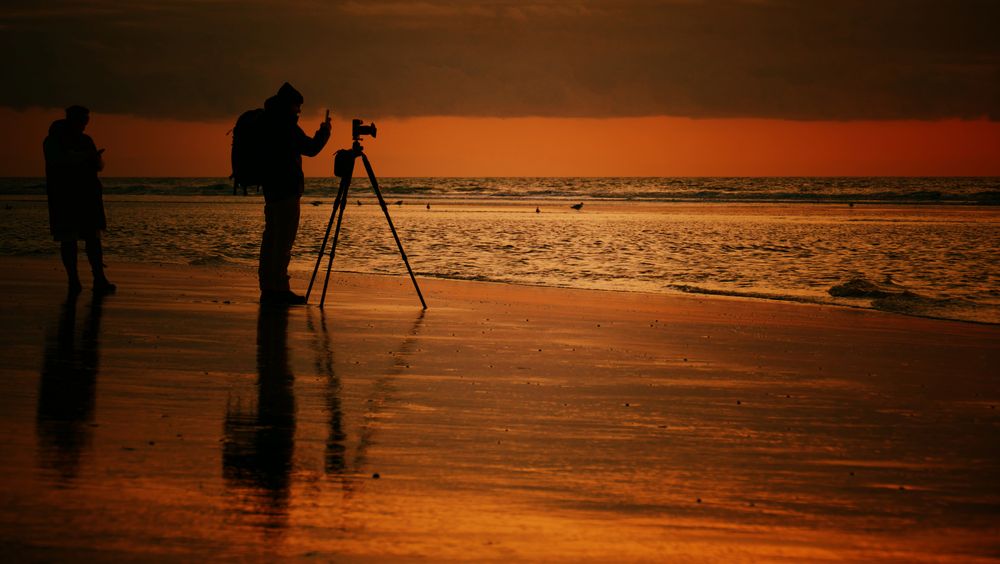 Immer diese Fotografen am Strand