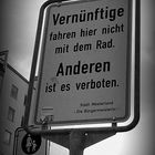 Immer diese Radfahrer