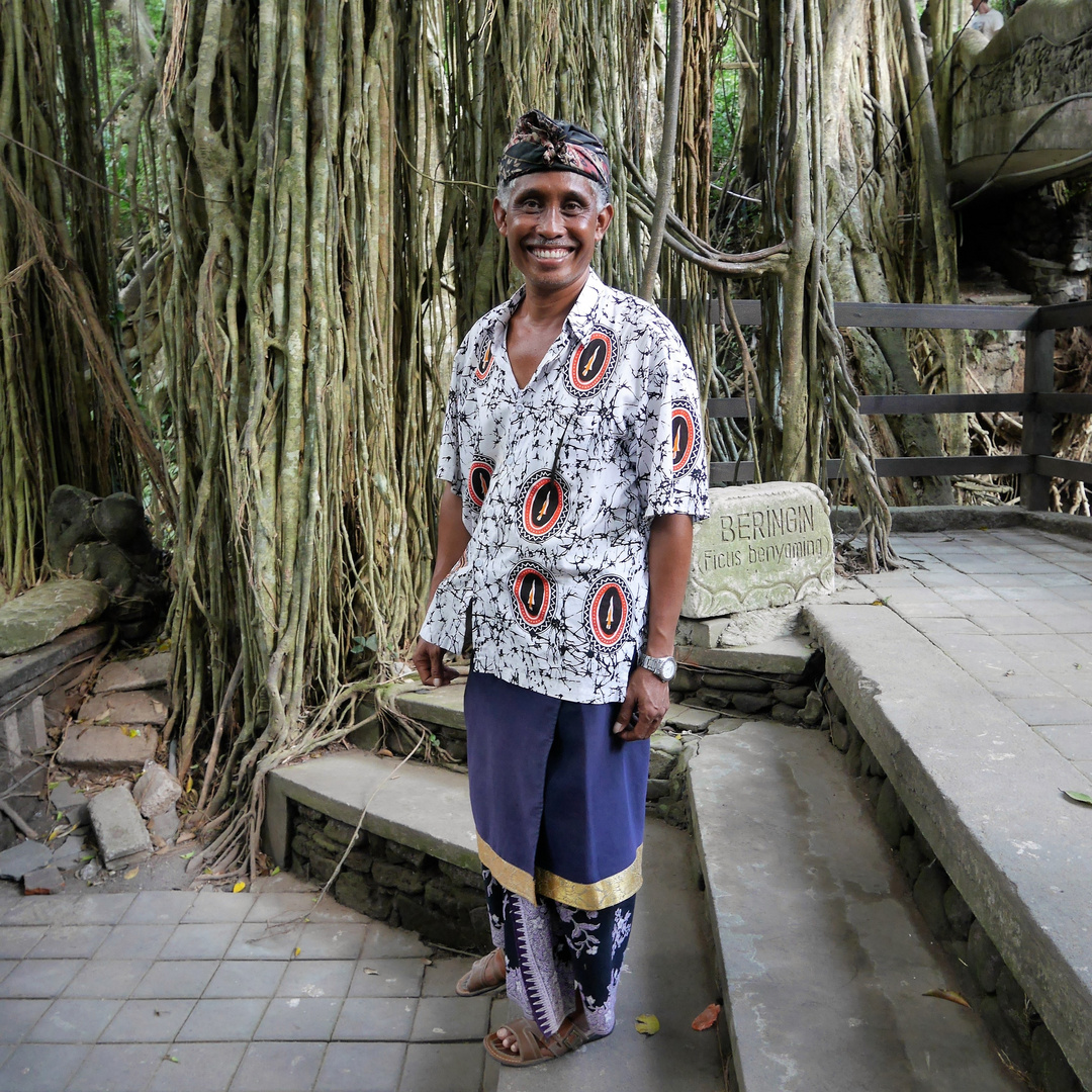 Immer freundlich - Leute in Bali