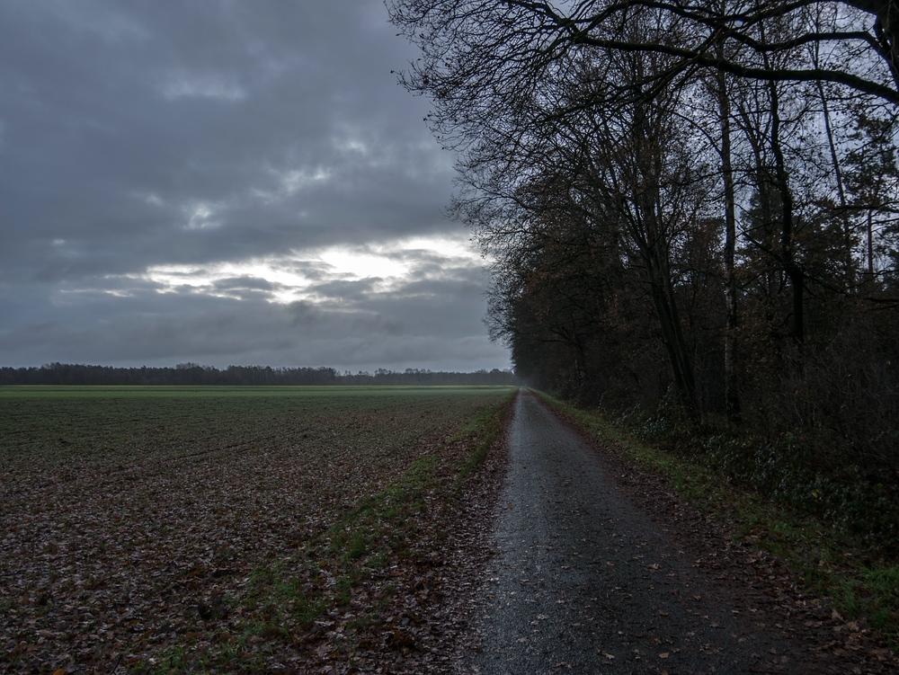 Immer geradeaus zum Silberstreif