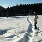 Immer noch Schnee im Oberallgäu