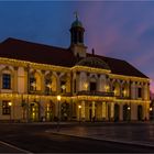 Immer noch weihnachtlich beleuchtet