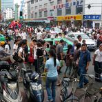 Immer wieder ein Erlebnis: die Suzhou Lu in Hefei