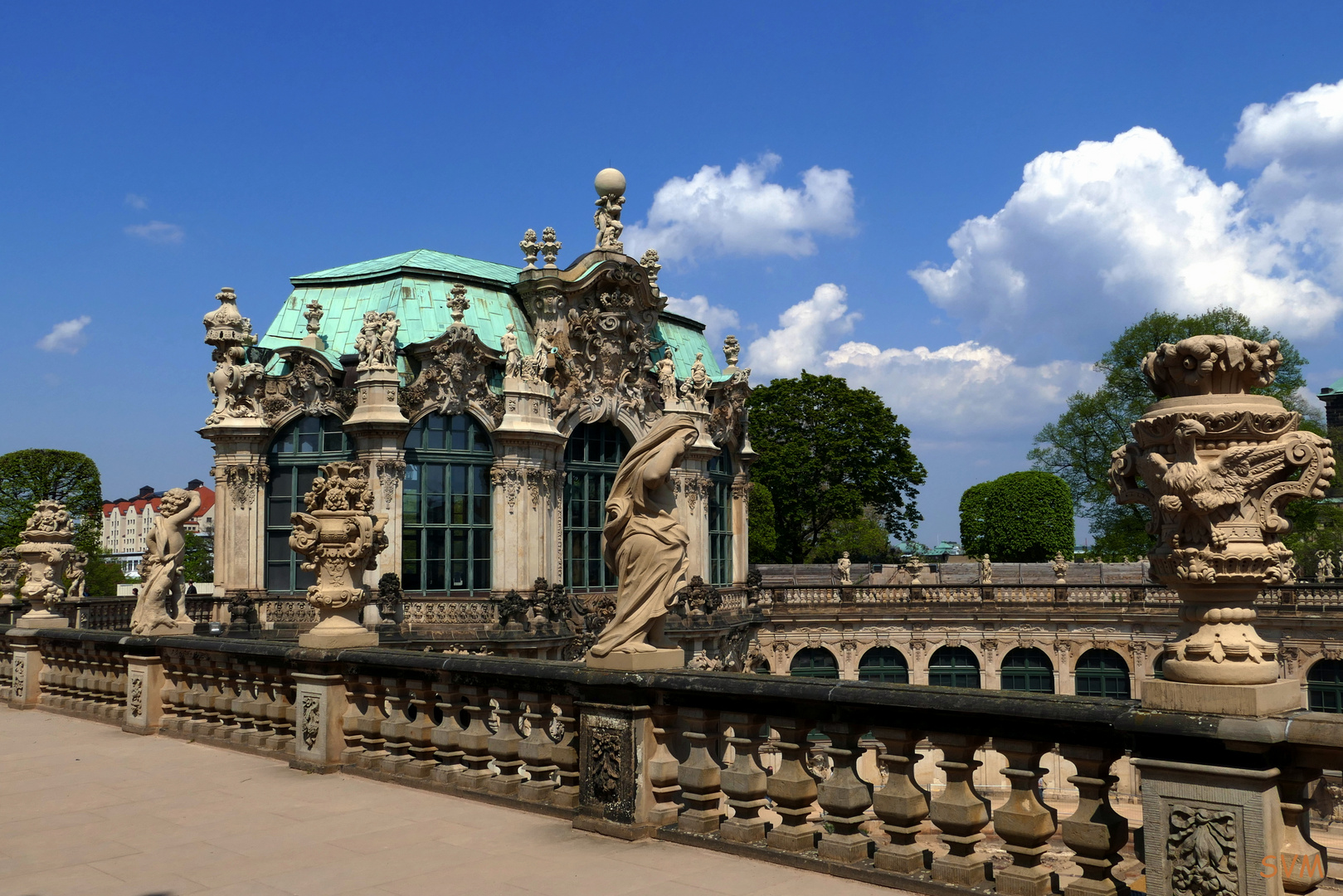 Immer wieder einen Besuch wert- das ist der Dresdner Zwinger!