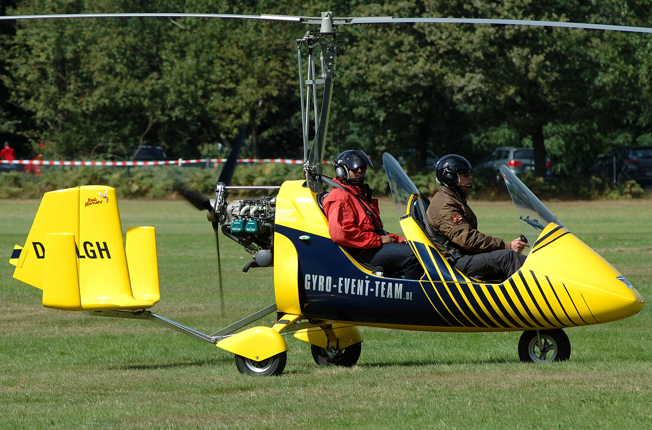 Immer wieder interessant: Tragschrauber/Gyrocopter