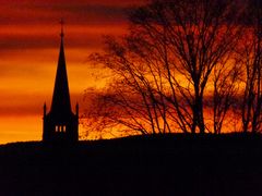 immer wieder schön, der Morgenhimmel